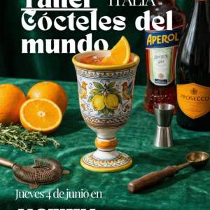 Taller Italia: Cócteles del Mundo